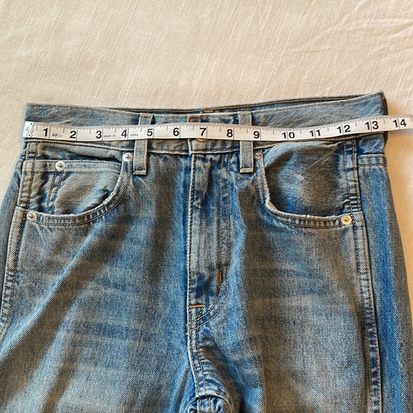 NWOT SLVRLAKE Virginia Distressed slim-leg jeans size 24 - Picture 8 of 8